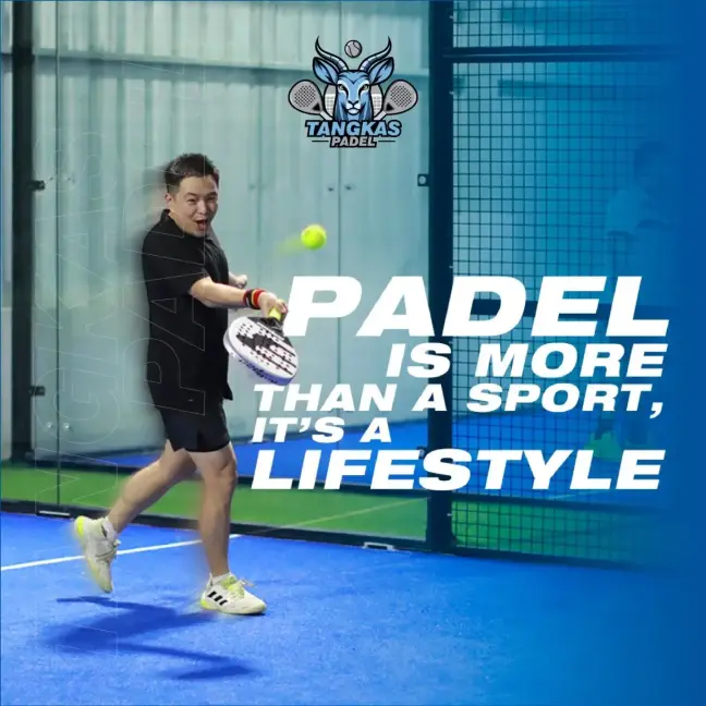 Padel is more than a sport poster
